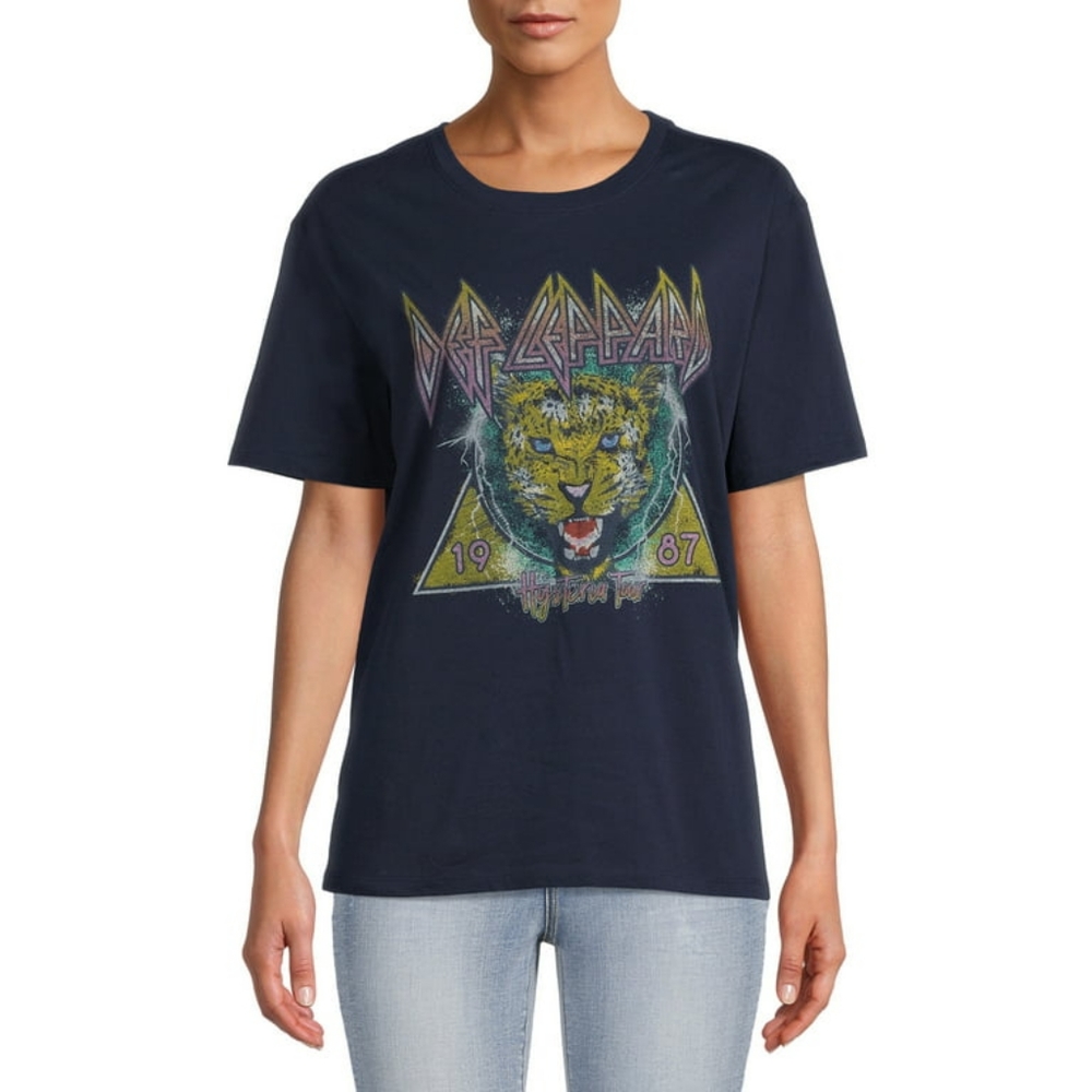 Remake: Def Leppard 1987 tour Tshirt Time and Tru